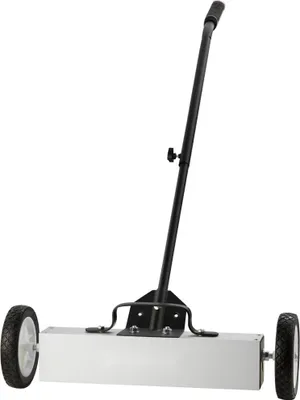 Produktbild von Magnetbesen - Magnetische Kehrmaschine 77-113 cm - Magnetischer Spänesammler 20,4 kg - Bodenkehrer Magnetheber - Magnetkraft - Kehrmaschine