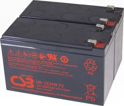 Image de CSB La batterie au plomb HR 1234W F2 remplace la APC RBC 33 12V 9Ah