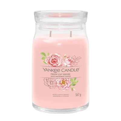 Immagine prodotto di Yankee Candle - fresh Cut Roses Signature Candle - Vonná svíčka 567.0g