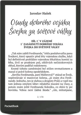 Obrázok produktu pre E-book POCKETBOOK 743G InkPad 4 Stardust Silver, strieborný