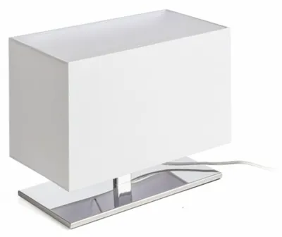 Image de PLAZA S table blanc chrome 230V LED E27 15W