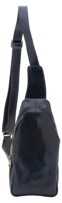 Image de Sangle d'épaule réglable en cuir véritable, fabriquée en Italie