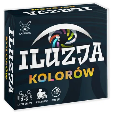 Produktbild von Kangur Iluzja Kolorów – Brettspiel (polnische Ausgabe)