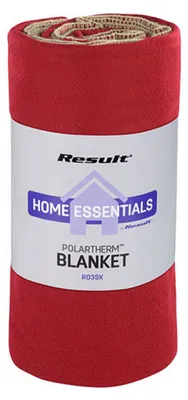 Produktbild von Result Winter Essentials R039X | Fleece Blanket | 175 x 140 cm - Farbe: Rococco Red - Größe: 175 x 140 cm