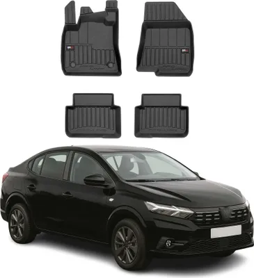 Image de Tapis de Sol pour Dacia Logan 2021-2025 TPE Noir