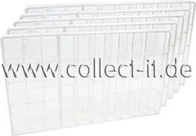 Produktbild von 5 Sortierkästen 40-fach transparent