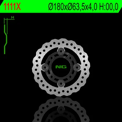 Obrázok produktu pre NG BRAKES Bremsscheibe Wave schwimmend
