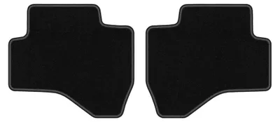 Immagine prodotto di Tappetini posteriori in moquette per Peugeot 108 2014- (hatchback) – 2 pezzi, neri, su misura – Wielganizator LUX