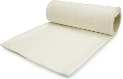 Produktbild von French Terry, Baumwolle Sweatshirtstoff, Sahne 50 x 185 cm