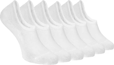 Produktbild von NoblesBox Kurzsocken, No-Show Socken, Bambussocken, Freizeitsocken, (Box, 6-Paar) 43-46 Weiß
