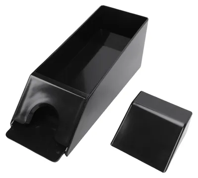 Produktbild von 6 Deck Kartenschuh Kunststoff Spielspender Händler Spieltisch Zubehör für Familienabend Schwarz