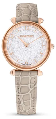 Produktbild von Swarovski Crystalline Wonder Damen Armbanduhr Rosegold Beige 5656899