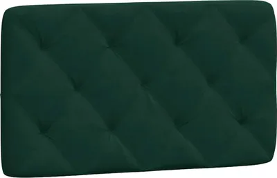 Produktbild von vidaXL Kopfteil-Kissen Dunkelgrün 90 cm Samt