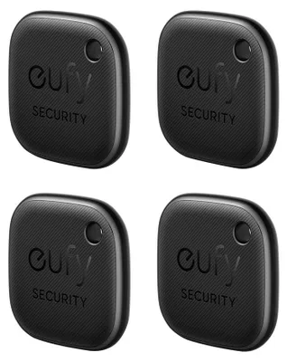 Productafbeelding van eufy Security SmartTrack Link - Bluetooth-tracker om verlies te voorkomen (verpakking met 4) - geschikt voor Apple iPad 10.2 inch, iPad 10.9 inch, iPad Air 10.9 inch, iPhone 11, 12, 13, 14, SE
