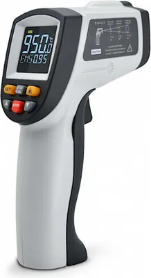 Zdjęcie produktu dla Pirometr laserowy Benetech GT950 -50 +950°C kolorowy wyświetlacz