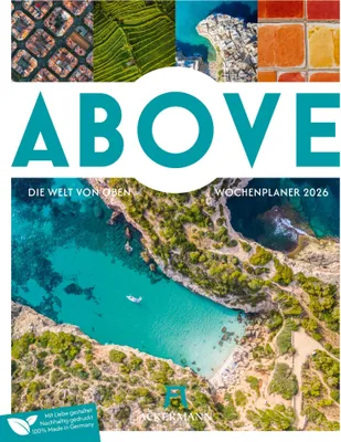 Produktbild von Above Wochenplaner Luftbild-Kalender 2026
