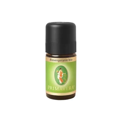 Produktbild von Primavera ROSENGERANIE kbA ätherisches Öl 5ml PZN 00721739