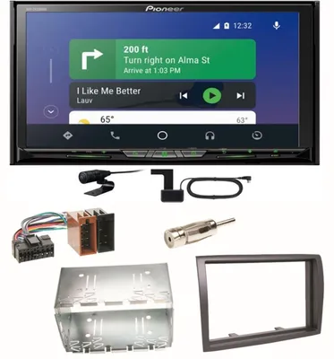 Produktbild von Pioneer AVH-Z9200DAB Android Auto Carplay Einbauset für Fiat Ducato Boxer Jumper