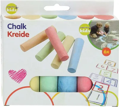 Produktbild von Straßenmalkreide Kreide Jumbo 6er Pack