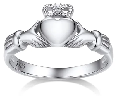 Immagine prodotto di Anelli personalizzati con motivo Claddagh per donna