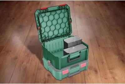 Immagine prodotto di Bosch SystemBox M, scatola portaoggetti misura M, scatola portaoggetti, plastica, bianco