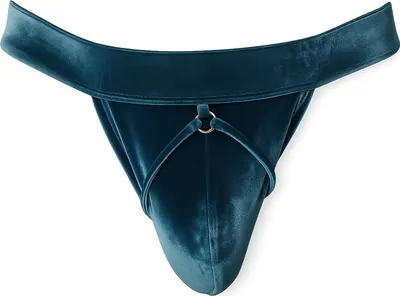 Produktbild von Vaux Velvet Crush Double Y Thong Sapphire - Größe M