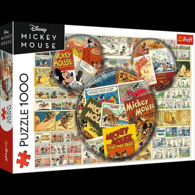 Productafbeelding van Trefl Disney: Mickey Mouse Disney 1000, 1000 stukjes, Puzzel met tekenfilms