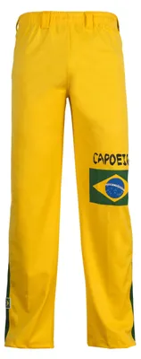 Image de Solidchoice - Pantalon de capoeira sportif avec taille élastique