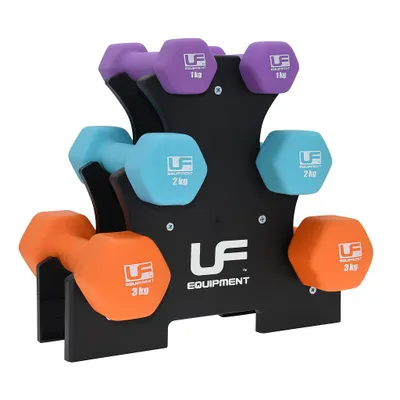 Produktbild von Urban Fitness 12Kg Kurzhantelbaum-Set