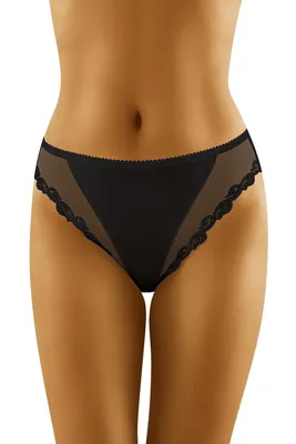 Produktbild von Wolbar damen maxi-slip wb140 , schwarz, xl
