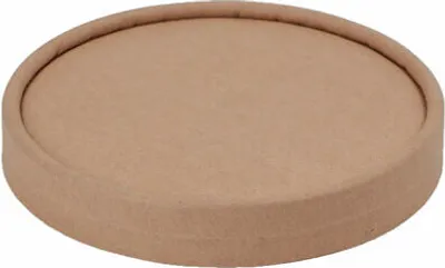 Produktbild von 250x Deckel für Dressingbecher Saucenbecher aus Kraftpapier  60ml