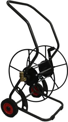 Produktbild von SIRO Schlauchwagen anthrazit 1/2" pulverbeschichtet mit Drehwinkelarmatur
