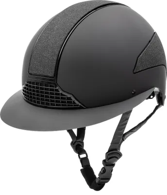 Produktbild von Swing Reithelm Damen H24 Lady Shine Schwarz Matt 55 - 57 cm