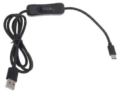 Productafbeelding van USB-kabel, Type-C connector, Type-C connector, zwart, 2 meter, USB-C naar USB-C, 240W (80305)