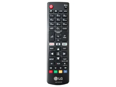 Produktbild von Original LG Fernbedienung AKB75095308 für LG Smart TV - UJ Serie - Netflix & Amazon Video Direkttasten