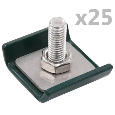 Image de Vidaxl Raster Mattenverbindung 25 setzt grün