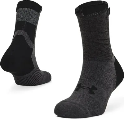 Produktbild von Under Armour UA ArmourDry Run Crew Black/Jet Gray S Laufsocken