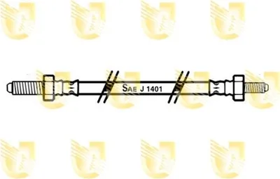 Produktbild von UNIGOM 379604 Bremsschlauch für SUZUKI Samurai SUV (SJ)