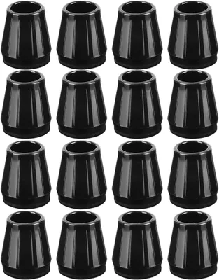 Productafbeelding van Stoelpootdoppen rond 16 stuks, siliconen, viltglijders, vloerbescherming voor stoelen