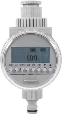 Immagine prodotto di Controller solare per l'irrigazione: timer digitale LCD per il risparmio idrico per la casa e il giardino