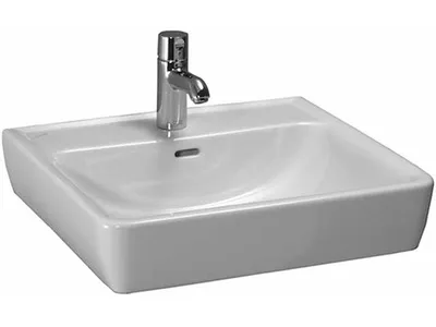 Zdjęcie produktu dla Laufen Pro - Umywalka, 550x480 mm, 1 otwór na baterię, biały H8179510001041