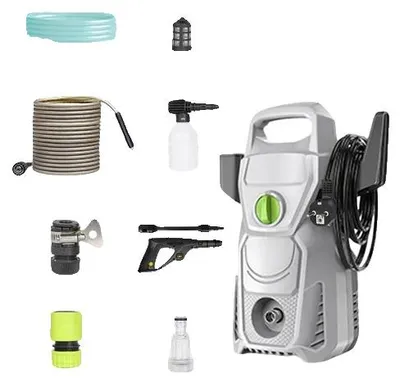 Produktbild von Hochdruckreiniger, 135 Bar Maximaldruck, 1500W Leistung, GRAU
