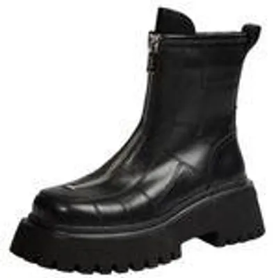 Produktbild von Buffalo Damen Elegante Stiefelette Stacy Front ZIP PD00018419 Schwarz