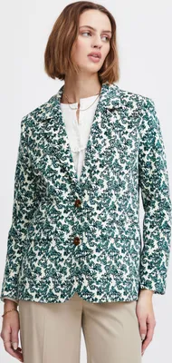 Produktbild von Atelier Rêve IRSALOME BL Damen Blazer Jackenblazer glattes Futter Reverskragen 100% Baumwolle straight fit