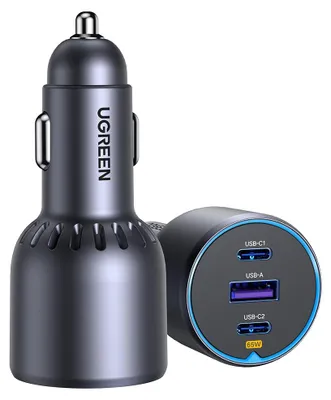 Obrázok produktu pre UGREEN 35024 75W 3-portová rýchlonabíjačka do auta