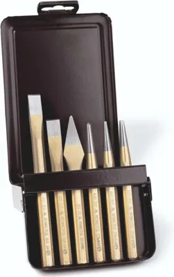 Image de Rennsteig Splintentreibersatz 6-teilig in Metall-Kassette ohne Handschutz