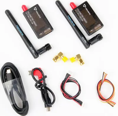 Zdjęcie produktu dla Holybro 433Mhz 915Mhz 500mW Transceiver Radio Telemetry Set V3 dla kontrolera lotu PIXHawk 4