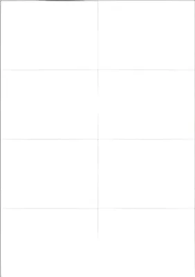 Obrázek produktu pro MediaRange MRINK145, Bílá, Permanentní, 105 x 74, A4, Matný, Laserová/inkoustová tiskárna