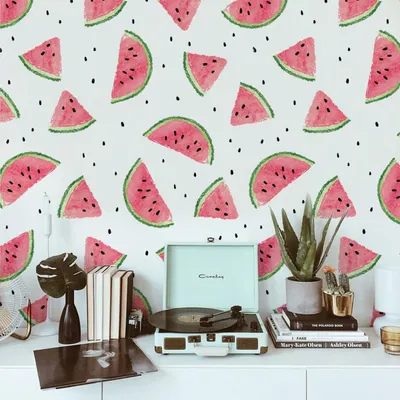 Produktbild von Coloray Fototapete 416x254 cm Vlies-Fototapete - Wassermelone
