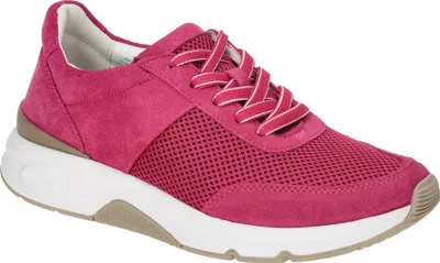 Produktbild von Gabor ROLLINGSOFT Damenschuhe - sportliche Schnür- Halbschuhe pink Freizeit NEU